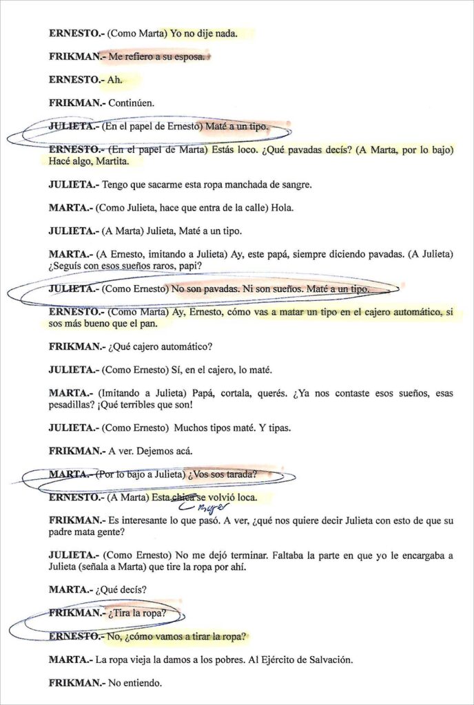 Imagen memorizar texto de teatro